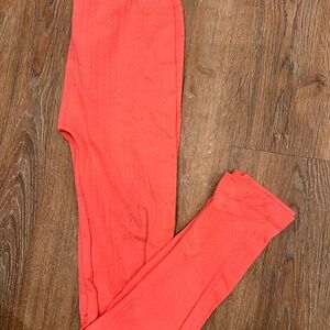 Bright Coral Leggings